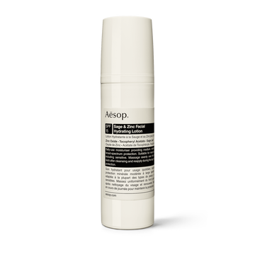 Lotion Hydratante a la Sauge et au Zinc pour le Visage SPF15