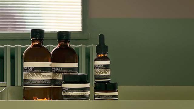 Antioxydants dans les soins pour le visage
